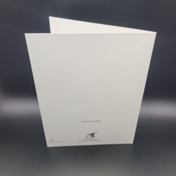 Cochrane Studios Thinking Of You Greeting Card Labrador Puppies Blank USA Made - Picture 4 of 5